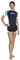 Mares Rash Guard Short Sleeve - She Dives, Maglia Protettiva da Mare a Manica Corta Donna, Multicolore, L
