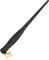 Walfront Plastic English Oblique Calligraphy Dip Pen Nib Holder Antique Fountain Dip Pen with Removable Metal Flange Black