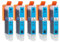 Patronenprofis 5 x Tintenpatrone in XL Füllmenge kompatibel T33 Cyan XL, T3362, T3342 für Expression Premium XP-530, XP-540, XP-630, XP-635, XP-640, XP-645, XP-830, XP-900, XP-7100