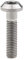 Yaruijia Boulon en titane M8 x 15/20/25/30/35/40 mm, vis Allen pour pièces de vélo et moto (M8 x 30 mm, titane)