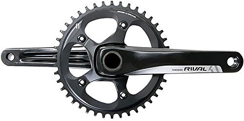 Sram Kettenradgarnitur Rival 1 Kurbel GXP 42Z. 72,5mm schwarz 00.6118.36+Flicken