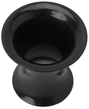 fivekim 2pieces Speaker Port Tube Bass Reflex Vent Ventilation Connector 4-6 65x74.5mm Subwoofer Woofer Box Accessories Horn speaker inverter tube Black