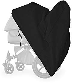softgarage buggy softcush schwarz Abdeckung für Kinderwagen Moon Style Regenschutz Regenverdeck