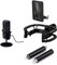 Elgato Wave:3, Premium USB Condenser Microphone and Digital Mixing Solution Wave Pop Filter Wave Shock Mount Wave Extension Rods, 2 x 5 cm / 1.97 Inch Steel Rods