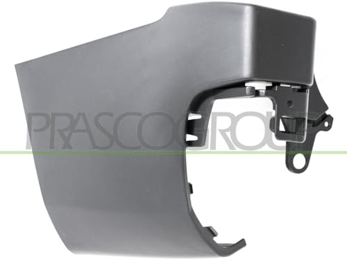 Bumper corner rear left black