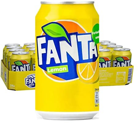 Fanta Lemon blik 24x330 ml