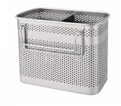 HOME&I SUS 304 Silverware Basket for Dish Rack, Hanging Utensil Holder