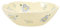Koythin Salad Bowls, Cute Blue Flower Ceramic Bowls, Cream Yellow Serving Bowl for Pasta, Cereal, Fruit, Soup, Rice, Dishwasher and Microwave Safe (Blue Flower Set of 1)