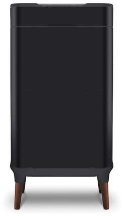 Tower T938022BLK Ozone Sensor Bin with Legs, Large 65L, Hands Free Opening, Carbon Filter, Black