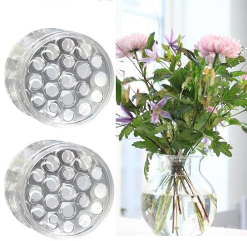 Mingchengheng Blumenstielhalter - Spiralstielhalter für Vasen, Stielhalter Runder, Stielhalter, Blumenstrauß,Blumendekoration, Klein,2 Stück