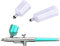 FEYLIE Aerografo, Singola Azione Airbrush Compressore Kit Aerografo Pistole A Spruzzo per Unghie Modello Aerografo Torta Auto Pesce Scarpe Strumenti di Pittura