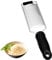 Innoteck Essentials Stainless Steel Grater With Protective Case - Ergonomic Handle & Built-In Hanging Loop - Easy to Grate or Zest Lemon, Cheese, Chocolate, Gingers, Garlic, Nuts, vegetables & more