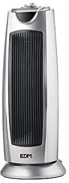 Silver Keramik-Turmheizung, 1000-2000 W, effektiv und leistungsstark, ideal für die Beheizung jedes Raumes. Seine Oszillation verteilt die Wärme gleichmäßig in einem modernen Design.