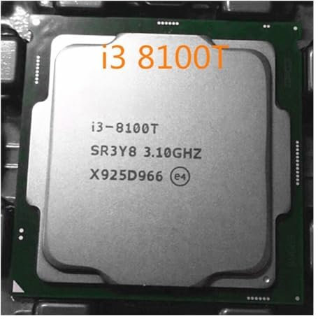 I3-8100T 3.1 GHz Used Quad-Core Quad-Thread CPU Processor 6M 35W LGA 1151