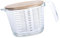 1Pezzi Bicchiere Graduato Borosilicato per Misurare Liquidi Cucina Resistente Calore per Olio