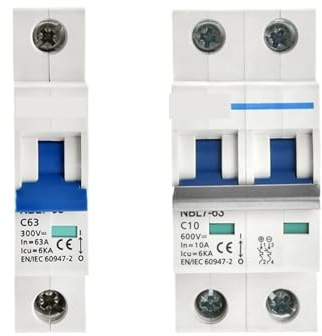10 pièces fabrication 2p Dc 1000v Mini C40 disjoncteur Dc 1000v