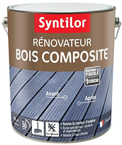 Rénovateur Bois Composite Incolore 4L