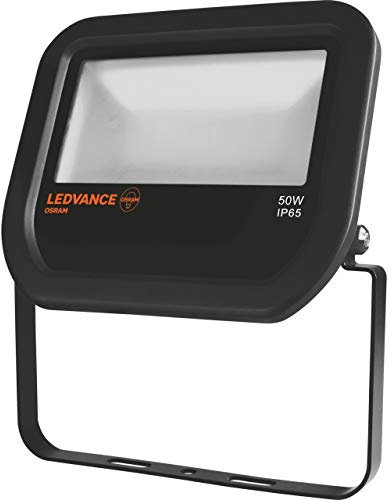 LEDVANCE Floodlight 50 - Foco LED para exteriores (luz blanca diurna, 155,0 x 180,0 x 46,0 mm), color negro