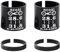 SM SunniMix 2er Bike Vorbau Gabel Shim Gabelschaftrohr Adapter 31.8mm Bis 28.6mm