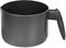 BOLLILATTE UN MANICO BLACK LINE Ø cm. 12 - h.10 - capacità 1 lt.