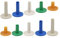 MissZM Golf-Gummi-Tees Driving Range, 5 Farben, gemischte Größen, Schloss-Tees für Golf-Üben, mit Matten und Netzen, für drinnen und draußen, Hinterhof, Haus zum Putten, Fahren, Schlagen,