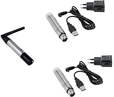EUROLITE Set QuickDMX 1x Sender + 2x AKKU Empfänger