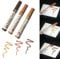 JKG® 3 PACK FURNITURE TOUCH UP MARKERS - Light Medium Dark brown Magic Scratch Cover Repair Pens Wood Stains Scratches Tables Floors Desks Cover ups moulding repair