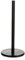 com-four® Küchenrollenhalter stehend - Papierrollenhalter für die Küche - stehender Rollenhalter aus Metall - Küchenrollenhalterung ohne Bohren - 32 cm (01 Stück - schwarz)