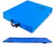 MAMBA SPORTS Klappbare Turnmatte - (182 x 70 cm) - 3cm dicke Weichbodenmatte - klappbar - Fallschutzmatten Outdoor & Indoor - Gymnastikmatte faltbar