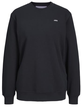 JJXX Womens Abbie Long Sleeve Crew Sweater Black 16