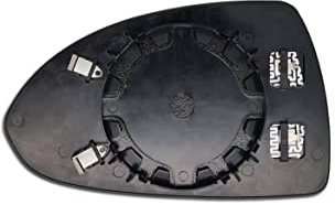 BSSTORE 00256 Spiegelplatte für Corsa von 2006 bis 2014 (Rechts - Beifahrerseite)