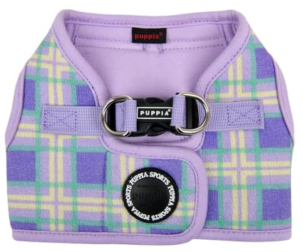 Puppia Spring and Summer Fashion Step-in Vest Hundegeschirr, Violet_Jaylen, Größe M