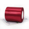 ZYOOO 10cm * 22m Satinband Rot Breit - Schleifenband Geschenkband Dunkelrot zum Hochzeit Geschenk Dekoration