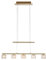 Paul Neuhaus LED-Pendelleuchte - Weiß - Messing - Glas - 5-flammig - 80 x 120 cm - höhenverstellbar