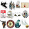 GTOTd Wizarding World Fridge Magnet (12 Packs) Magic Merch Decorations Bumper Decal Metal Flexible Reusable Vinyl Magnetic Decor Teens