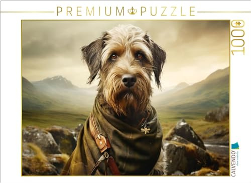 Puzzle · EIN Motiv aus dem Kalender Wahre Kerle | Mit Pfote und Herz · 1000 Teile · Lege-Größe 64 × 48 cm · CALVENDO Puzzle