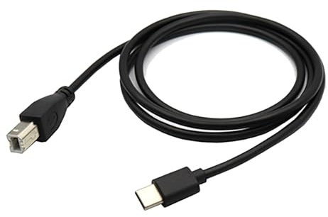 YUHANGCIYE Effortless Connect Devices USB Type C To USB B Printer Cable & Adapter, 1m/1.5m/200cm MIDI Cord