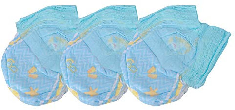 KIMISS 3-teilige wasserdichte Baby-Schwimmwindeln, Wiederverwendbare Säuglings-Schwimmwindeln, Hautpflegefreundlich, Windeln für Neugeborene (XXL ab 15 kg)