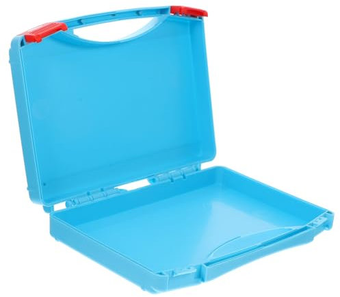HOMSFOU 3St Aufbewahrungsbox für Werkzeuge Aufbewahrungskoffer für Geräte Aufbewahrungskoffer für Picknick-Werkzeuge Werkzeugkasten werkzeugsatz Werkzeugkoffer Hartschalenkoffer Plastik
