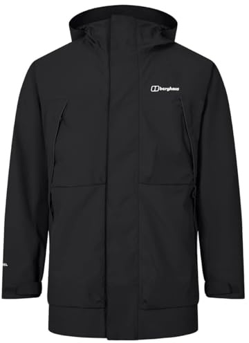 Berghaus Men's Wansbeck Parka, Jet Black, XS