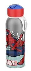 Mepal - Thermoflasche Flip-up Campus - Isolierte Trinkflaschen für Kinder - Edelstahl Thermosflasche - 9 Stunden heiß & 12 Stunden kalt - BPA-frei - 350 ml - Spiderman