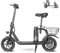 SAMEBIKE Electric Scooter for Adults, 36V 7.8AH Removable Battery Electric Scooters With Saddle, 12’ Aluminium Wheels, with Basket