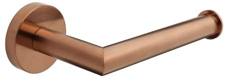 Milano Alara Modern Bathroom Wall Mounted Toilet Roll Holder - Brushed Copper