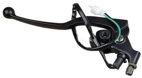 Brems Kupplungshebel Motorrad YB125 5VL Griffhebel Für 125ccm YBR 125 Vorne Bremshebel Mit Kupplungshebel Bremse Stop Licht Schalter Kabel KupplungBremshebel(Clutch Handle)