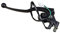 Brems Kupplungshebel Motorrad YB125 5VL Griffhebel Für 125ccm YBR 125 Vorne Bremshebel Mit Kupplungshebel Bremse Stop Licht Schalter Kabel KupplungBremshebel(Clutch Handle)