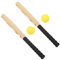 KONTONTY Outdoor-Spielzeug Eva-baseballschläger Und Ball Interaktiver Sport-schläger Für Teenager Weicher Baseball-trainingsschläger Lustiges Familien-Spielzeug Mit Glatten Kanten