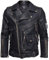 Giacca Moto Uomo Pelle, Leggera Sottile con Tasca sulle Maniche Giubbotto Bomber Giaccone Giacca Chiodo Pelle Biker Motociclista Giacca di Pelle Casual da Uomo Giacca a Vento Giacca Uomo Elegante