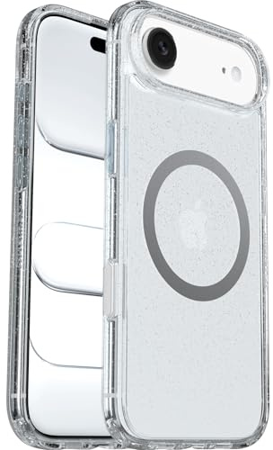 OtterBox Symmetry Clear MagSafe Hülle für iPhone Air, Stardust | Stoßfest und sturzsicher, Schützende Hülle, 3x getestet nach Militärstandard