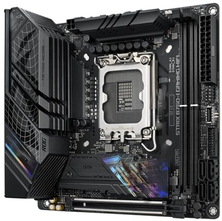 Motherboard Fit For ASUS ROG STRIX B760-I GAMING WIFI DDR5 Motherboard For Intel CPU Powerful VRM PCIE 5.0 Slot Low-Latency WiFi 6E