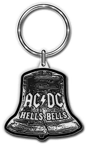 Tee Shack AC/DC Hells Bells Angus Young Back in Black porte-clés sous licence